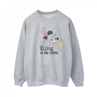 Womens/Ladies Mickey Mouse King Of The Castle Sweatshirt