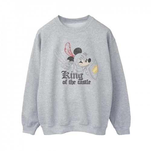 Disney Womens/Ladies Mickey Mouse King Of The Castle Sweatshirt