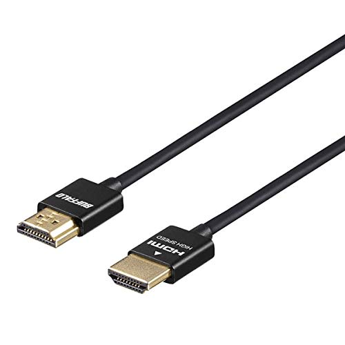 Buffalo BUFFALO HDMI Cable Slim Type 5.0m BSHD3S50BK