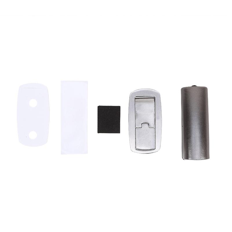 1Pc Non-Punch Door Stopper Automatic Floor Floor DoorStop Furniture Fittings Black Grey Stopper For Door Windproof