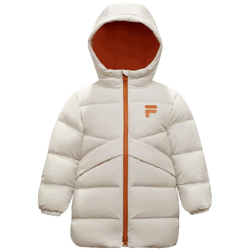 FILA Kids' Unisex Mid-Length Down Jacket
