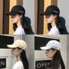 Trendy Korean Style Baseball Cap For Women And Men With Uv Protection And Breathable Acrylic Fabric