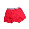 BXMAN Men's Red Cotton Boxer Briefs - 2 Pack