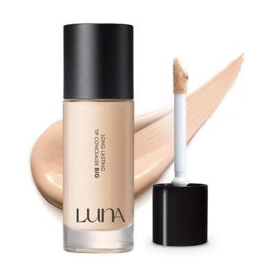Corretivo de Ponta de Longa Duração Grande 30g/0.7. Marfim  01. Baunilha  02. Bege/ Maquilhagem, Cosméticos Coreanos, Kbeauty