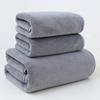 3Pcs/Set Bath Towel Coral Velvet Highly Absorbent Towels Soft Quick Drying Bath Towel Set for Bathroom Gym SPA Home Travel Hotel Kitchen