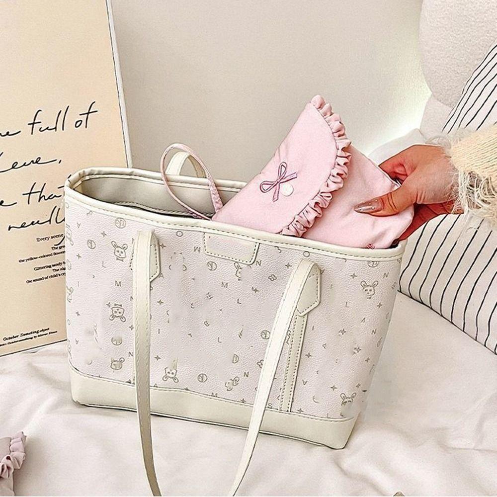 Cotton Cloth Mini Cosmetic Bag Bowknot Bow Makeup Bag Creative Sanitary Napkin Storage Bag  Travel
