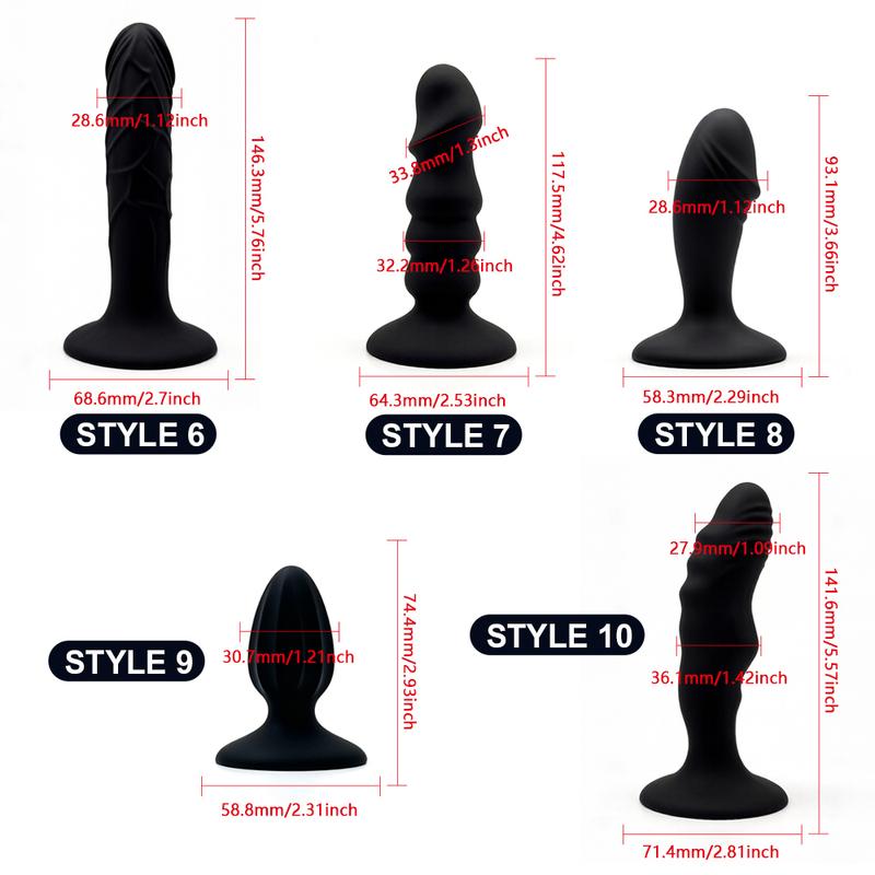 1pcs Anal Plug Dildo Silicone Beginner Butt Plug for Men Women Adult Sex Toys G Point Massage Pleasure Anal Toy