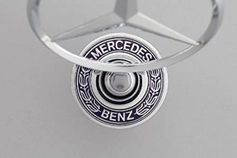 Hood Mascot Star Emblem 2108800186 [Genuine Mercedes-Benz]