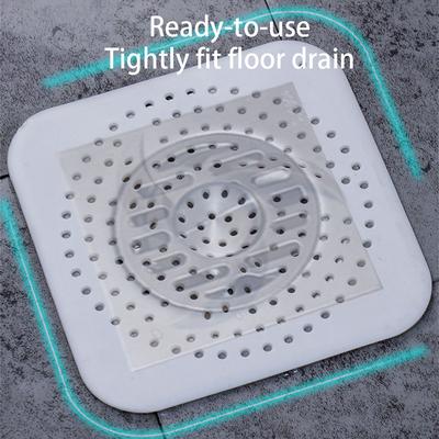 Bathroom Drain Hair Catcher Bath Stopper Plug Sink Strainer Filter Shower Smell Proof Shower Floor Siphon Drain Cover Kitchen