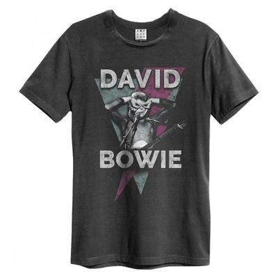 Amplified Unisex Adult Look Into My Eyes David Bowie T-Shirt