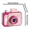 Double-sided Camera Water Blaster Front & Rear Nozzles Squirt Toy Prank Water Toy  Outdoor Play