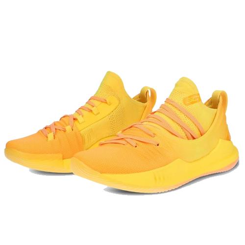 Under Armour Curry 5 Yellow Orange 3021708-700