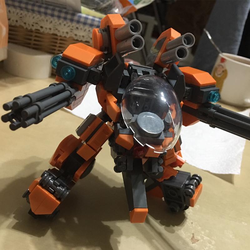 336pcs Robot Anime Figure Building Blocks Christmas Toys For Children Model Building Kits Figure Block Craft Toys For Adults