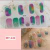 Three-dimensional Waterproof No-bake Gel Nail Polish Film Full Sticker European and American Sexy Nail Film Paper Nail Film Paper