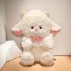 Cute Doll Lamb Plush Toy Bowknot Plush Sheep New Plush Cuddle Pillow  Bedroom Decor