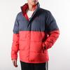 Adidas Colorblock Down Jacket With Hood Men Outerwear Red GF0108