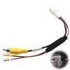 ZHSHXNGY Rear Camera Adapter 4 Poles Coupler Car Rear Camera Input Conversion Harness for Toyota/Daihatsu/Eclipse Easy Connection with Coupler On