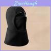 Warm Unisex Fleece Hoodie With Windproof Face Mask For Outdoor Winter Activities