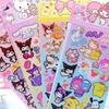 Multi-Series Sanrio Laser Glitter Sticker Set, Kids Reward Stickers, Student Journal DIY Decor Gift Pack