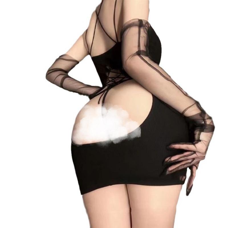 Sexy Lingerie Secretary Outfit Sexy Hollow Uniform Seduction Hot Nightclub Girl Cosplay Passion Suit Woman