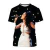 Selena Quintanila Large Size 3D Print Sports et Fashion Casual Short-sleeve