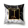 Marble Polyester Pillowcase Home Decoration Printing Pillowcase 26 English Letter Cushion Cover