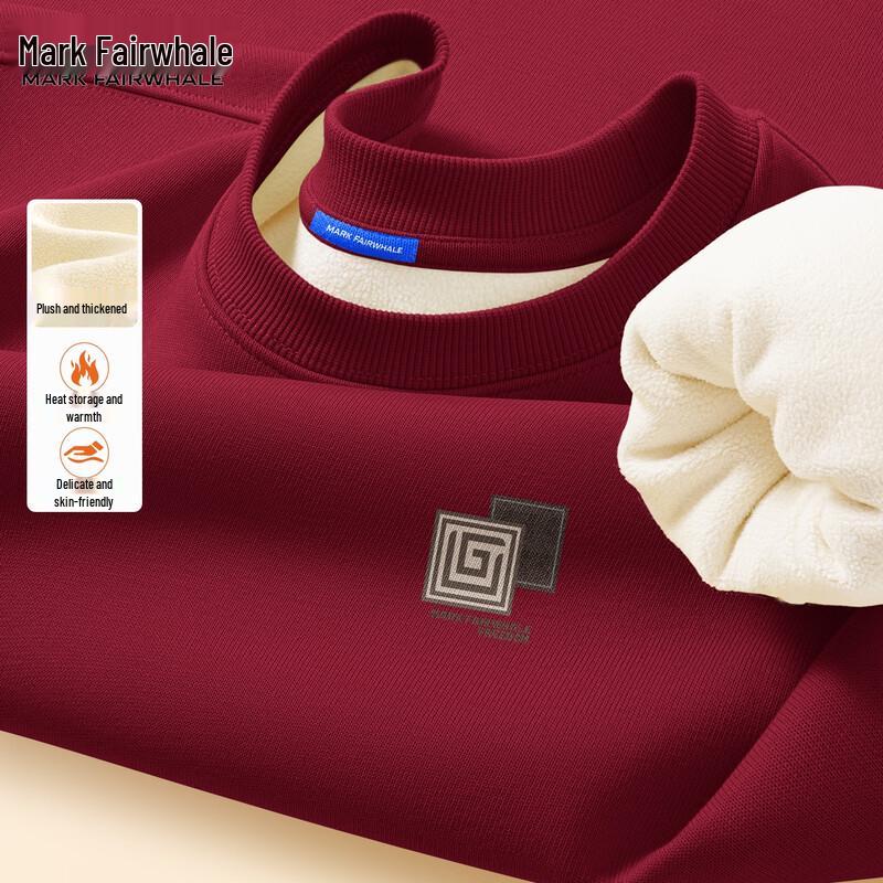 Mark Fairwhale Men's Fleece-Lined Graphic Sweatshirt