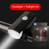 Bicycle Tail Light USB  Waterproof Rechargeable Bike Light Night Cycling Headlight USB LED Safety Warning Light Bike Accessories