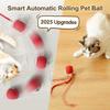 Smart Cat Toys Automatic Rolling Ball Fake Tail Rechargeable Electric Pet Interactive Toy Dog Cat Training Imitate Mouse Tail