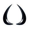 Car Headlamp Headlight Eyebrow Eyelids Cover Trim BLK For VW Beetle A5 2012-2018