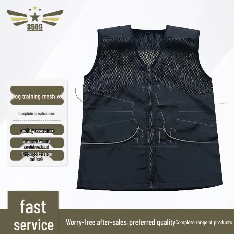 Gilet Professionale da Addestramento per Cani K9