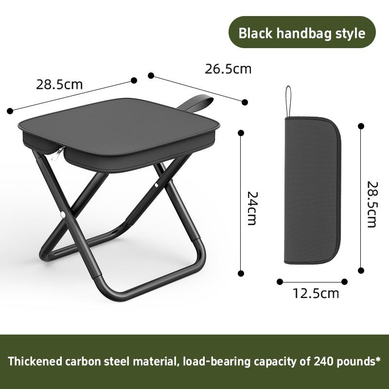 Fishing Accessories Portable Multifunctional Outdoor Picnic Camping Folding Chair Ultra Light Fishing Stool Travel Stool Set