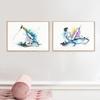 Pilates Yoga Workout Chart Art Prints Watercolor Posters Exercise Woman Canvas Painting Fitness Gym Wall Pictures Decor