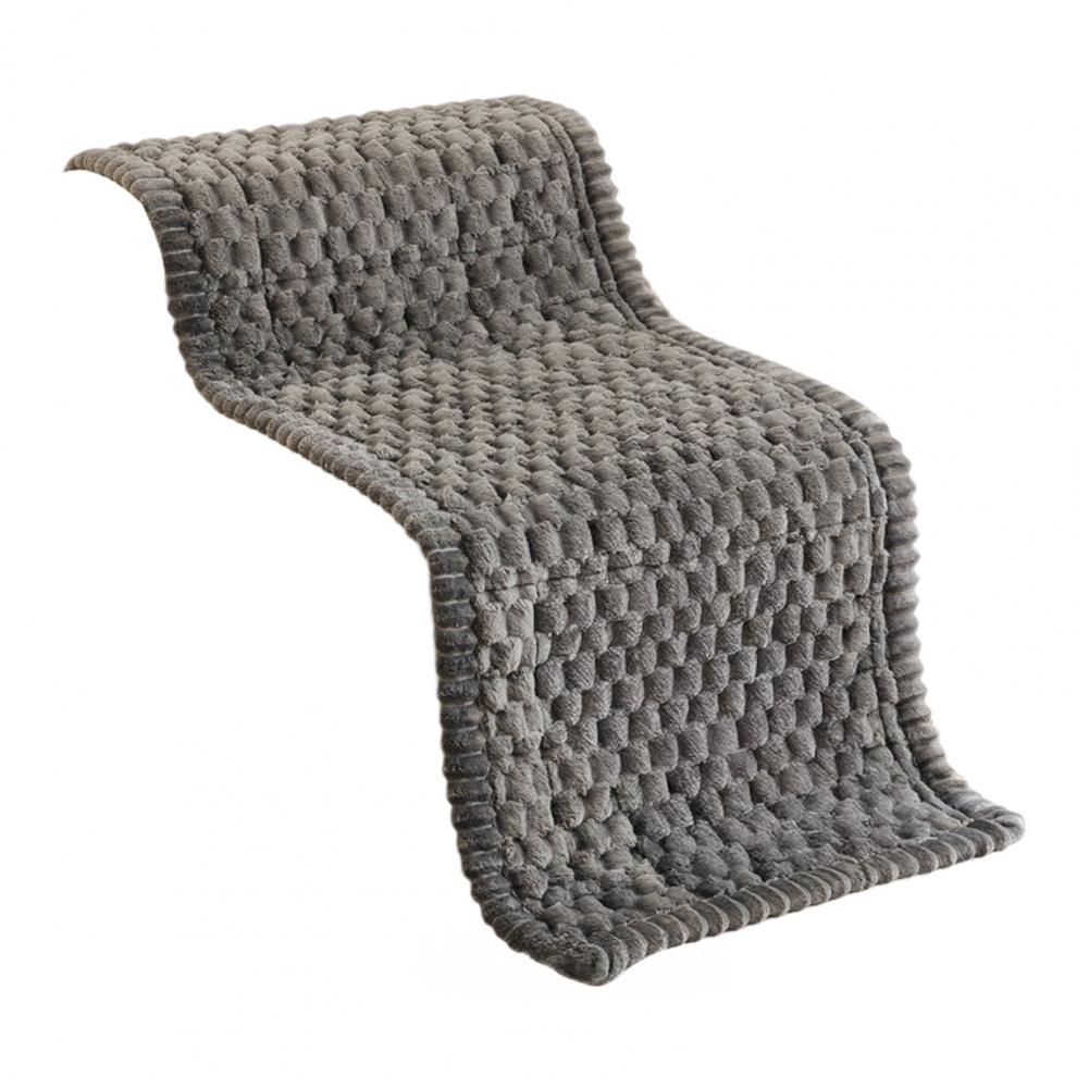 

Winter Couch Cover Comfortable Room Accessory Thick Plush Fuzzy Couch Cover for Winter Non Slip Sofa Slipcover Protector S темно-сірий