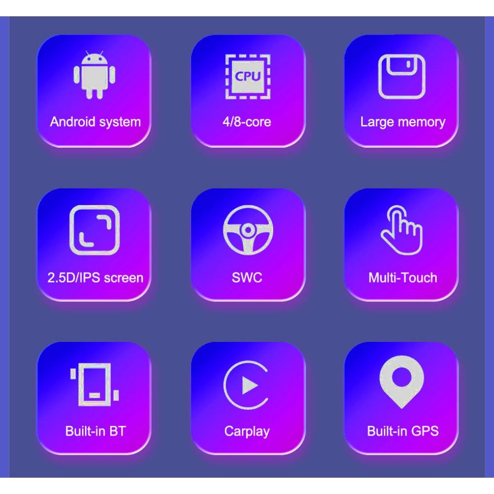 9'' Car Radio Android Carplay For Volkswagen/Volkswagen/Golf/Polo/Tiguan/Passat/b7/b6/SEAT/Leon/Skoda/Octavia Car Multimedia Player Autoradio 1+32GB