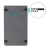 2Pcs Water Absorbing Stone Tray Quick Drying Diatomite Sink Coasters Anti-Slip Kitchen Sponge
