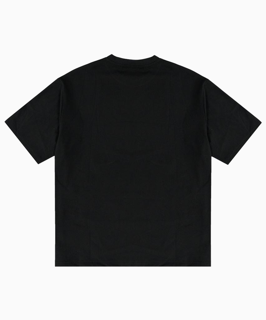 SAINTPAIN Sp Air Cotton Double Cross Short Sleeve Tee Black
