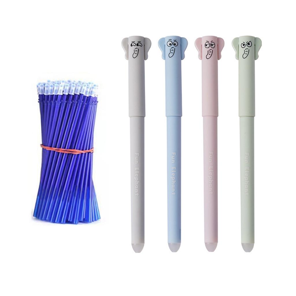 4Pcs Creative Animal Pattern Ballpoint Pens Funny Themed Copywriting Ballpoint Pens School Office Stationery Writing Supplies