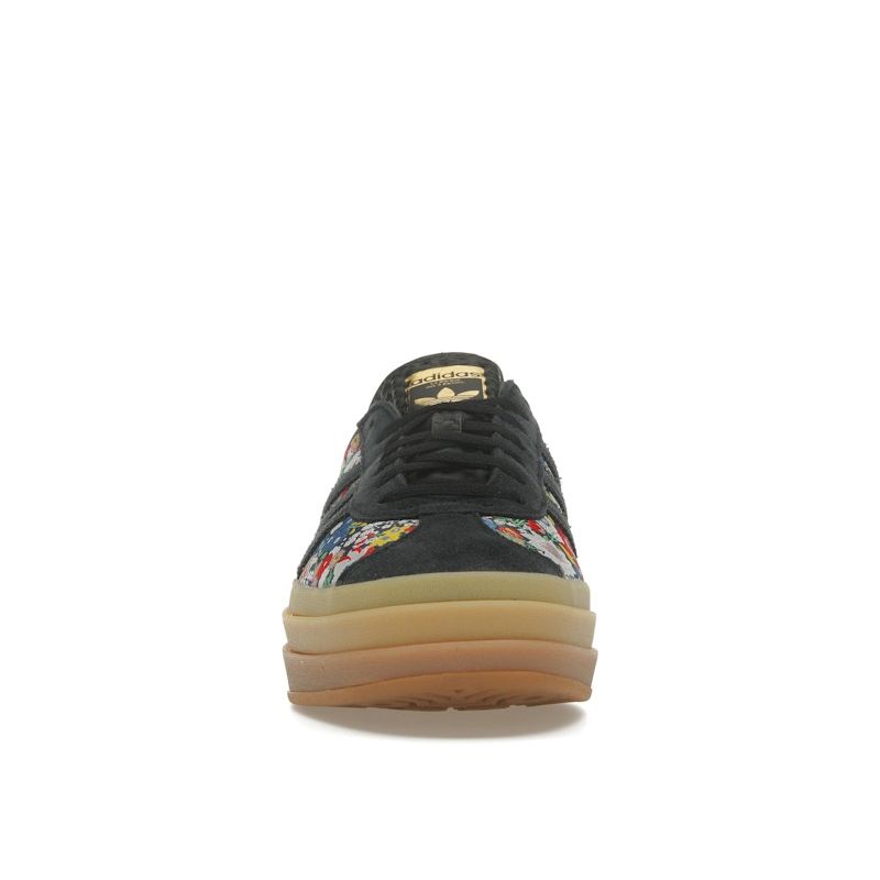 Liberty London x adidas Gazelle Bold Broderie Florală Adidași Femei Negru Negru-Core Culoare-Furnizor JI2572