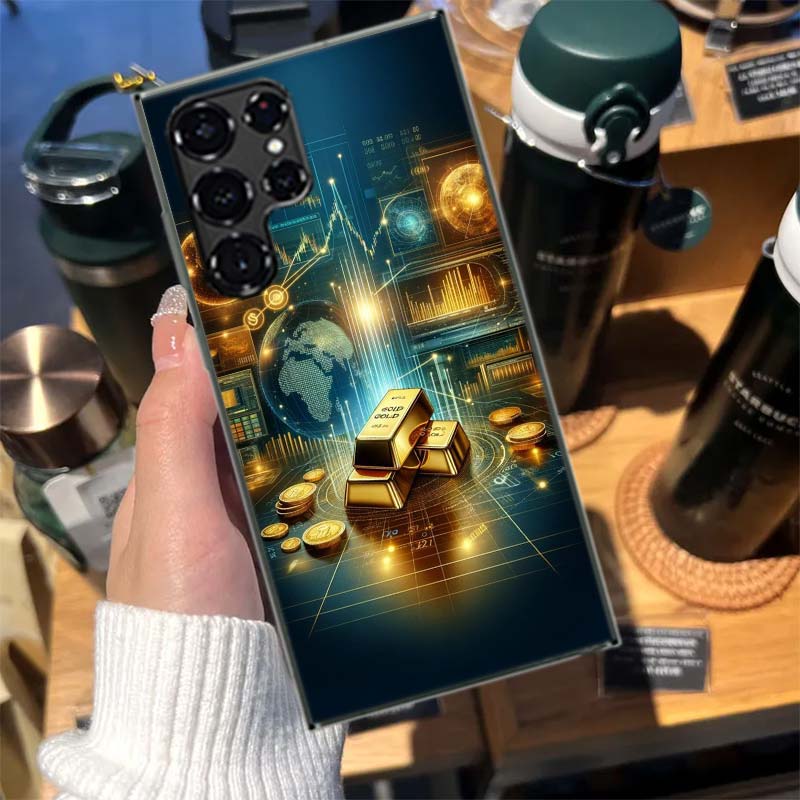 

Trading Gold Contracts for Difference Cases Phone Case for Samsung Galaxy S26 Ultra S25 Edge S24 S23 FE S21 Plus S20 S22 S10 Cov Samsung S20 Plus
