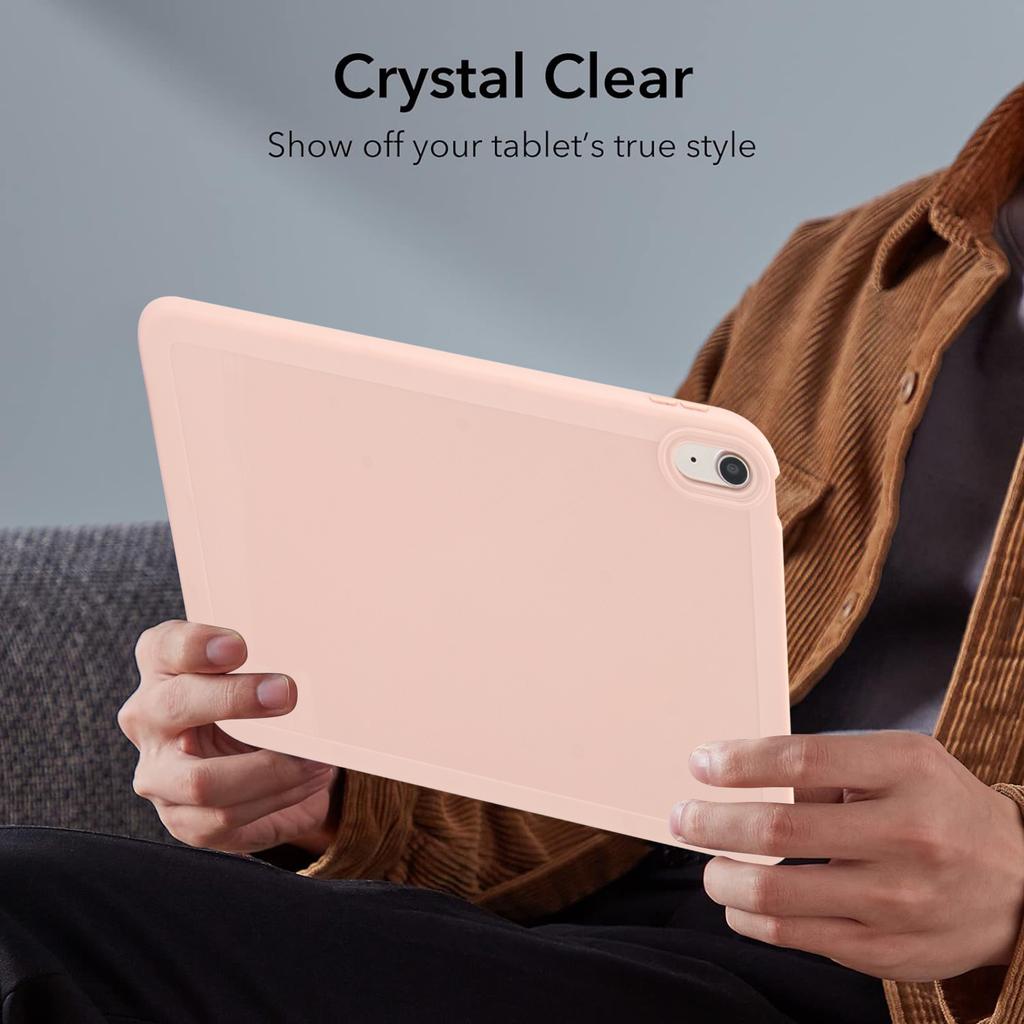 For iPad (2025)/10.9 (2022) Case Solid Color Soft TPU Tablet Protective Cover