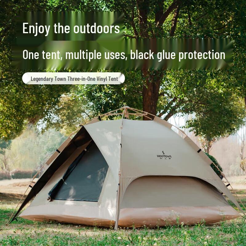Hodtown 3-4 Person Automatic Pop-Up Camping Tent