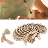 20Pcs Innovative Wooden Dreamcatcher Ornament Pendant Art Crafts DIY Home Decoration