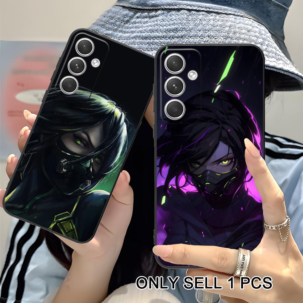 Valo Viper Phone Case for Samsung Galaxy S26 S25 S24 S23 S22 S21 S20 Note20 Plus FE Ultra Soft TPU Shockproof Cover