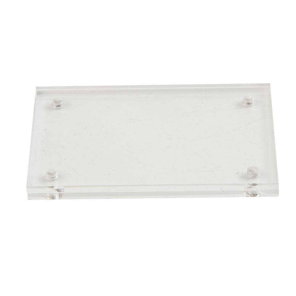 

1 Piece Clear Acrylic Photo Frame Magnetic Poster Display 3+3 Mm Thick 5.5x8.2 Cm, 6x9 Cm, 7x10.5 Cm, 9x12.8 Cm, 10x15 Cm 5.5x8.2cm