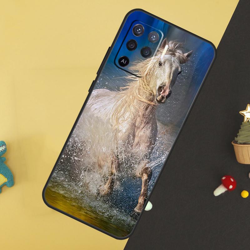Horses Running Case For Oppo A96 A76 A16 A17 A57 A60 A40 A80 A18 A38 A58 A78 A98 A15 A54 A74 A94 A6 A5 Pro