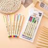 2 Sets/12Pcs Art Markers Creative National Color Soft Head Soft Painting Pen Student Calligraphy Art Hook Hand Account Pen