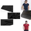 Men's Summer Casual Fashion Solid Color O-neck T-shirt With Short Sleeves
