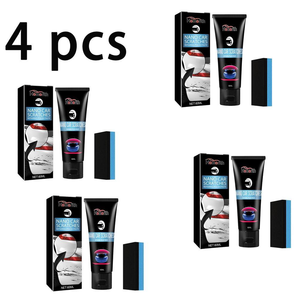 Homonth Car Scratch Repair Paste  (60ml+sponge) Paint Scratch Scratch Maintenance Repair Repair Paint Polishing Seamless Repair