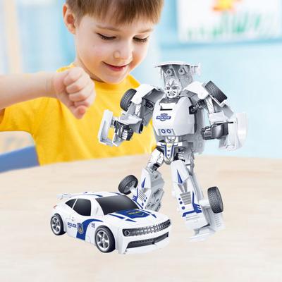 Děti Transformace Robot Auto Hračka Setrvačný pohon Transformace Model vozidla Deformace Auto Akční figurka Hračka Batolata Kluci Dívky Dárek k narozeninám